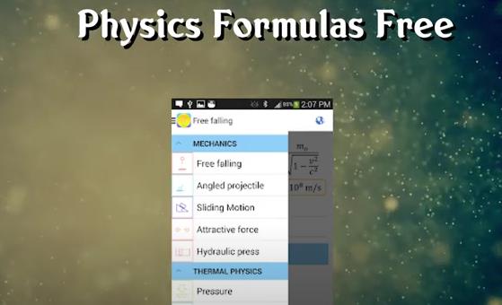 Physics Formulas