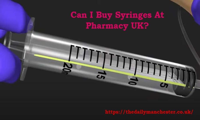 Can I Buy Syringes At Pharmacy UK