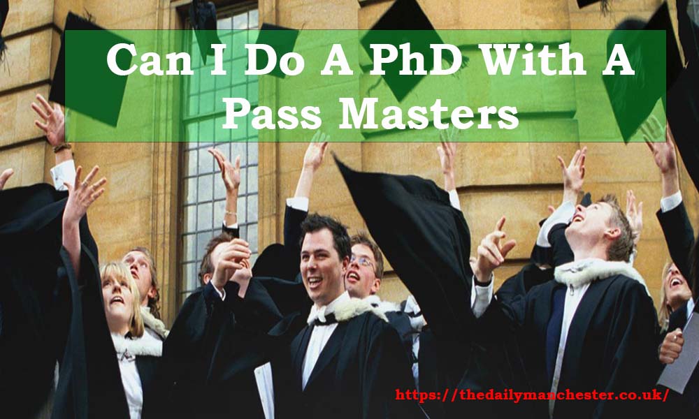 phd with pass in masters