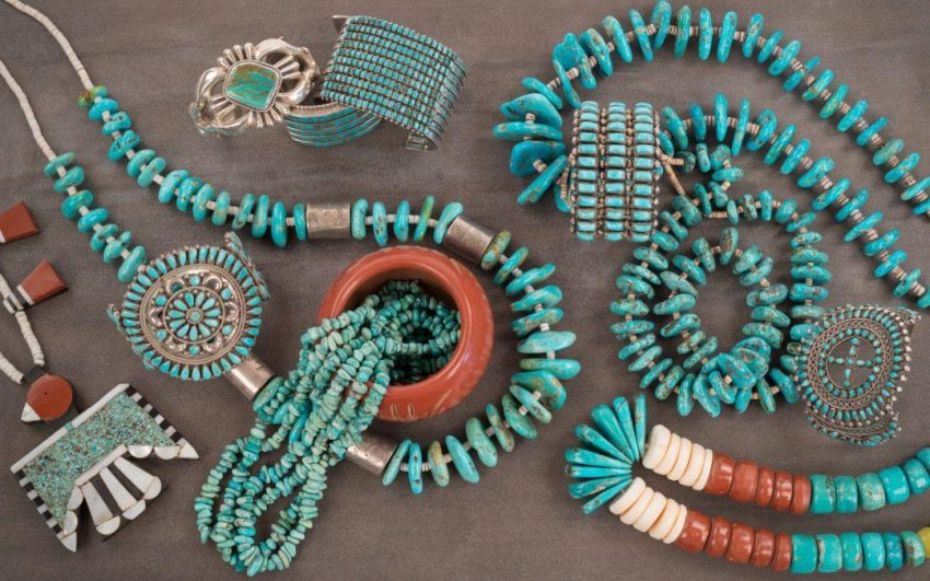 Native American Jewelry – Turquoise, Coral, and Silver