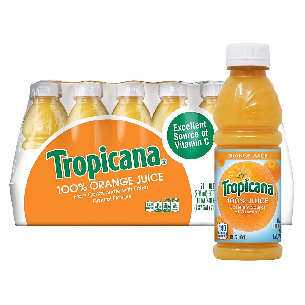 What Is Tropicana Orange Juice Made Of