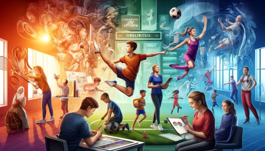 Choosing Sports as a Gateway to Creative Expression and Career Exploration