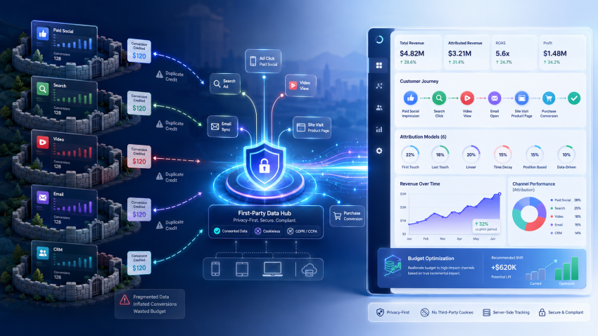 How First-Party Multi-Touch Attribution Reshapes Marketing ROI